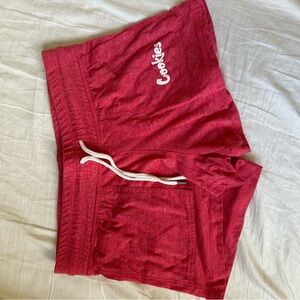 Women's Red COOKIES Shorts